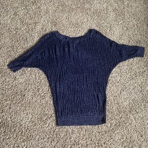 Express | Crochet Metallic Sweater